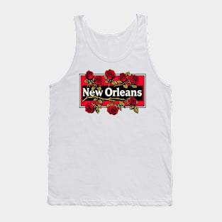 New Orleans Roses Tank Top